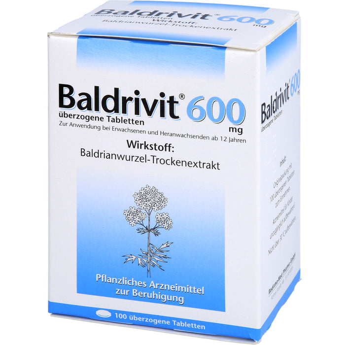 Baldrivit 600 mg überzogene Tabletten, 100 St UTA