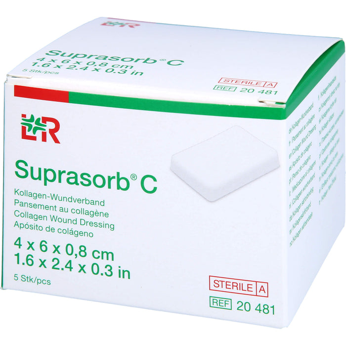 Suprasorb C Kollagen-Wundverband, 5 St VER