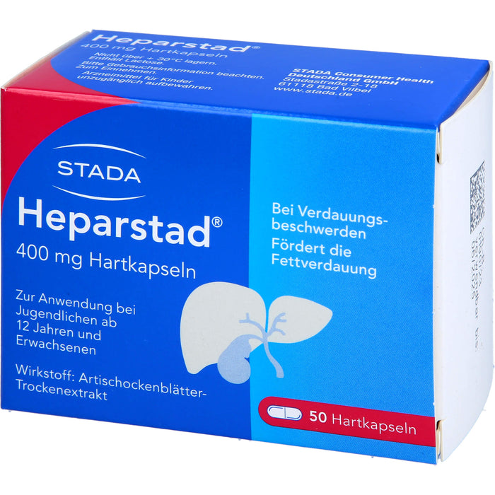 Heparstad 400 mg Hartkapseln, 50 St HKP