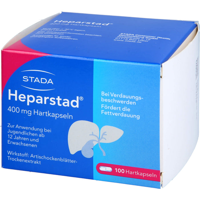 Heparstad 400 mg Hartkapseln, 100 St. Kapseln