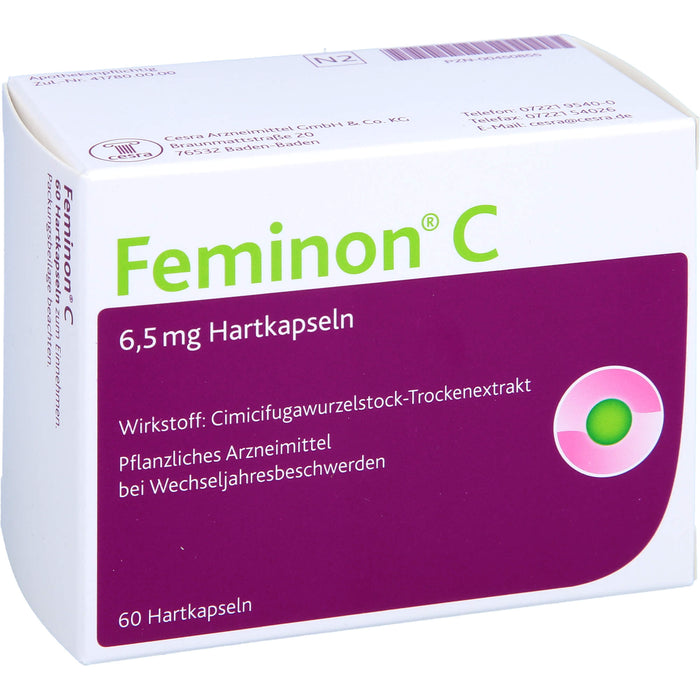 Feminon C 6,5 mg Hartkapsel, 60 St. Kapseln