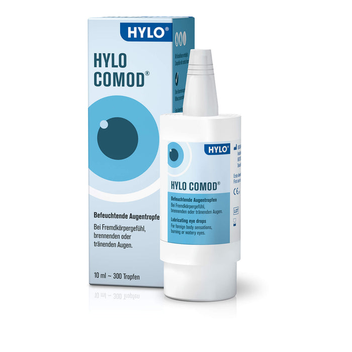 HYLO COMOD befeuchtende Augentropfen, 10 ml Lösung