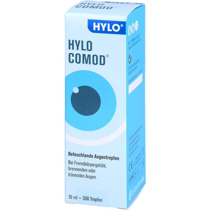 HYLO COMOD befeuchtende Augentropfen, 10 ml Solution