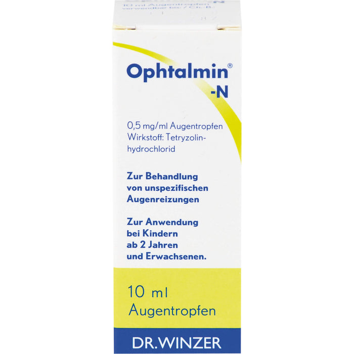 Ophtalmin-N Augentropfen bei Augenreizungen, 10 ml Solution