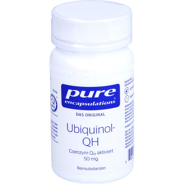 pure encapsulations Ubiquinol QH 50 mg Kapseln, 60 pcs. Capsules