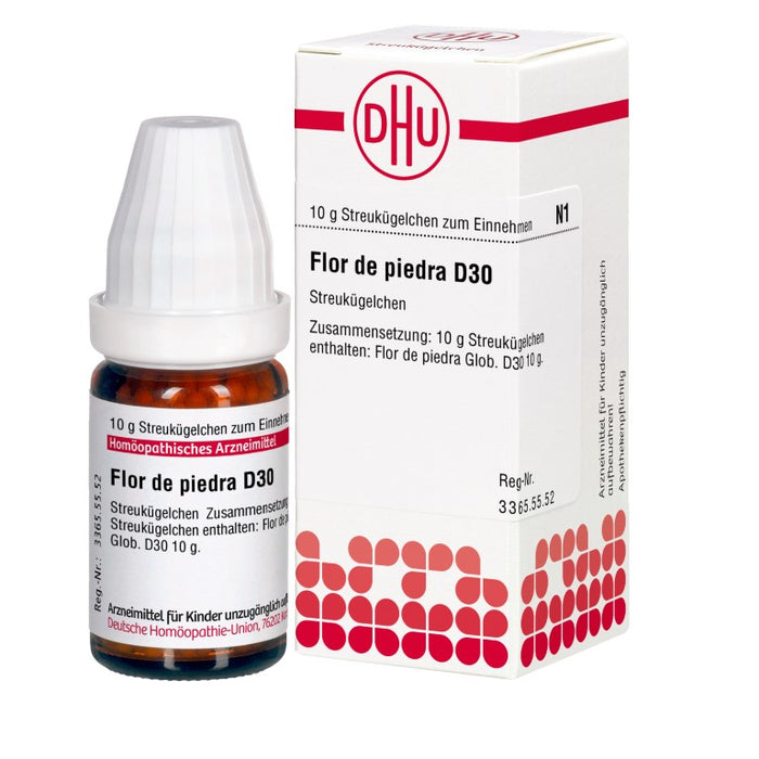 DHU Flor de Piedra D30 Streukügelchen, 10 g Dispersion