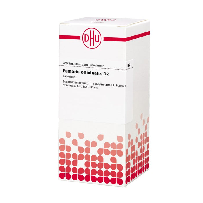 DHU Fumaria officinalis D2 Tabletten, 200 St. Tabletten