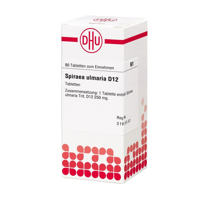 Spiraea ulmaria D12 DHU Tabletten, 80 St. Tabletten