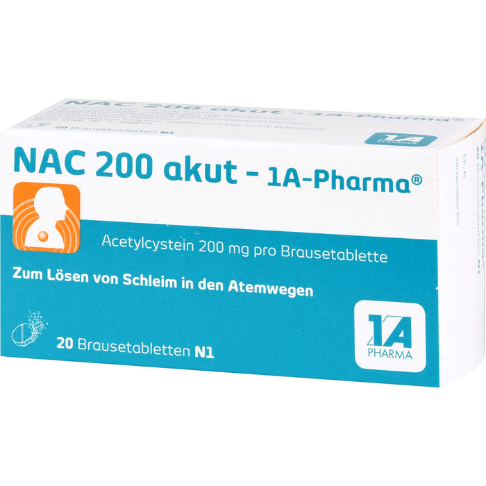 NAC 200 akut - 1 A Pharma, 20 St. Tabletten