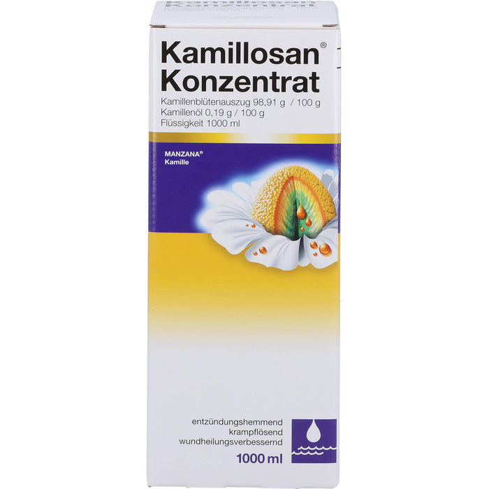 Kamillosan Konzentrat entzündungshemmend, krampflösend, wundheilungsverbessernd, 1000 ml Solution