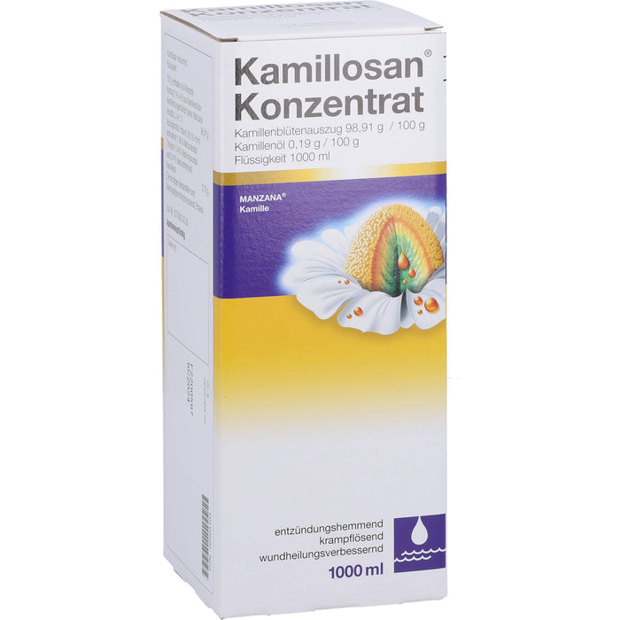 Kamillosan Konzentrat entzündungshemmend, krampflösend, wundheilungsverbessernd, 1000 ml Solution