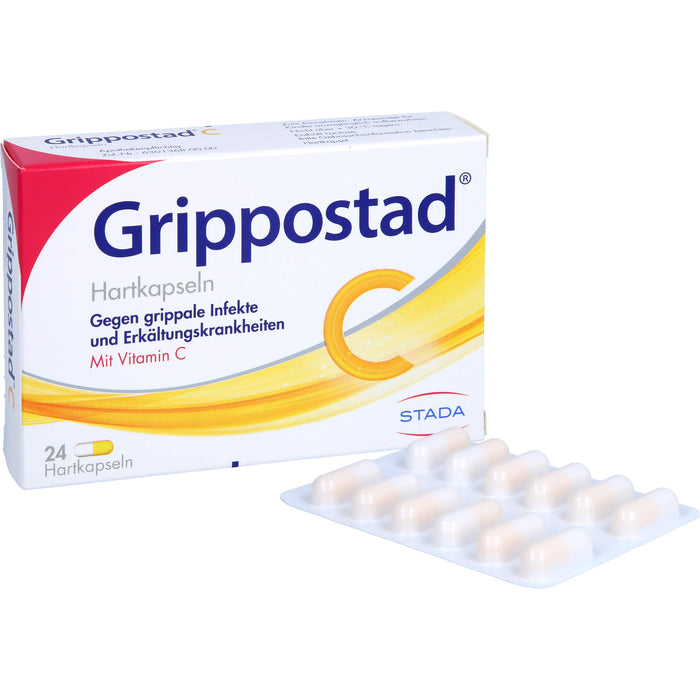 Grippostad C Hartkapseln Original STADA, 24 pc Capsules