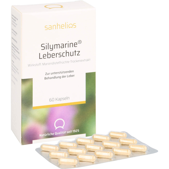 Silymarine Leberschutz-Kapseln, 60 pc Capsules