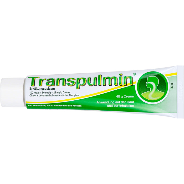 Transpulmin Erkältungsbalsam, 40 g Crème