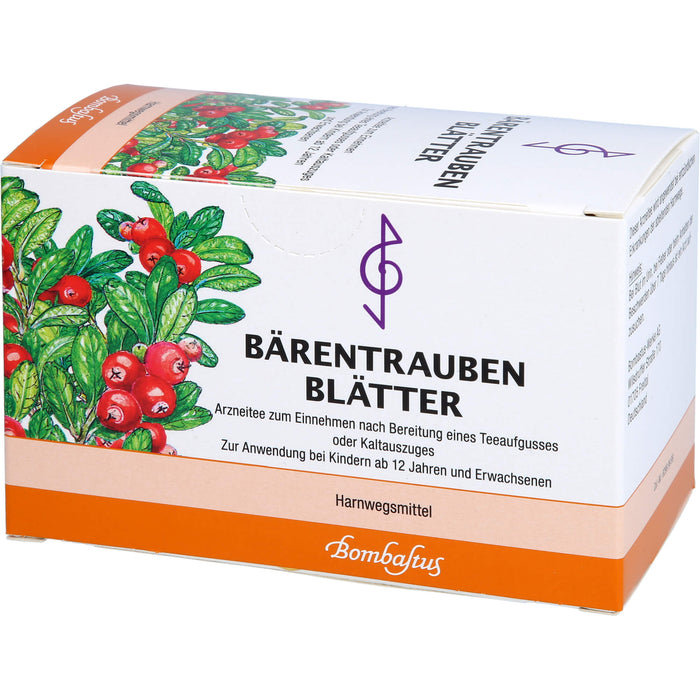 Bombastus Bärentraubenblätter Arzneitee, 20 pcs. Filter bag