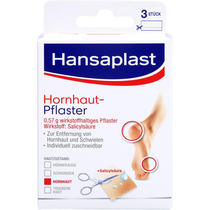 Hansaplast Hornhaut-Pflaster, 3 pcs. Patch