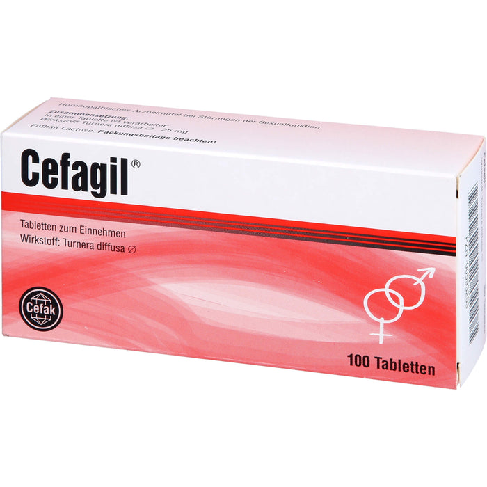 Cefagil Tabletten bei Störungen der Sexualfunktion, 100 pcs. Tablets