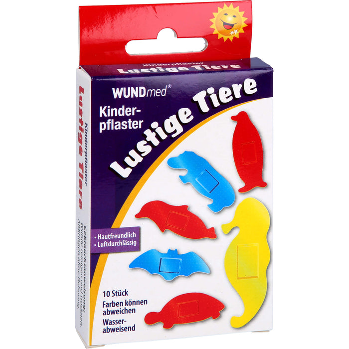 Kinderpflaster lustige Tiere, 10 St PFL