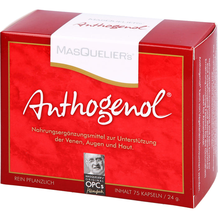 MASQUELIER's Original OPCs Anthogenol Kapseln, 75 pcs. Capsules