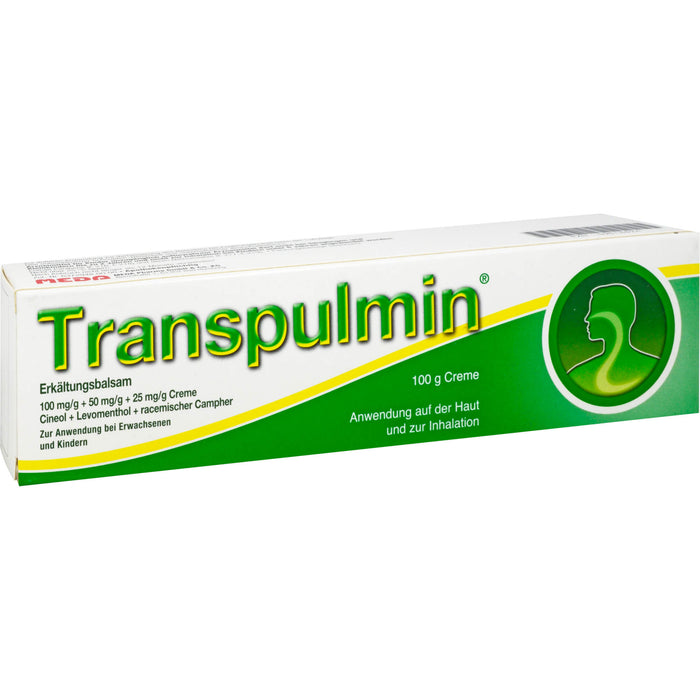 Transpulmin Erkältungsbalsam, 100 g Creme