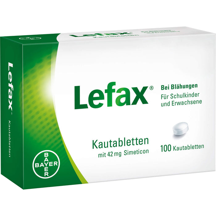 Lefax Kautabletten, 100 pc Tablettes