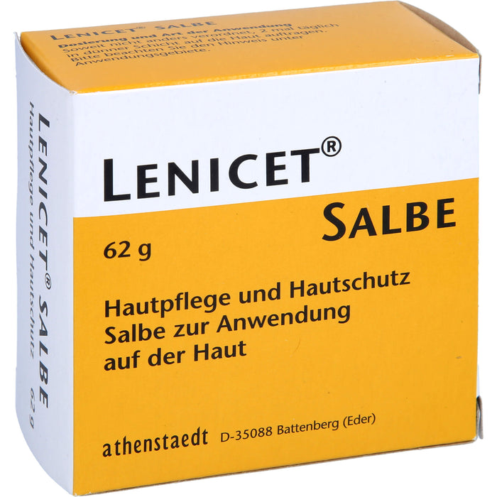 Lenicet Salbe zum Schutz der Haut, 62 g Salbe