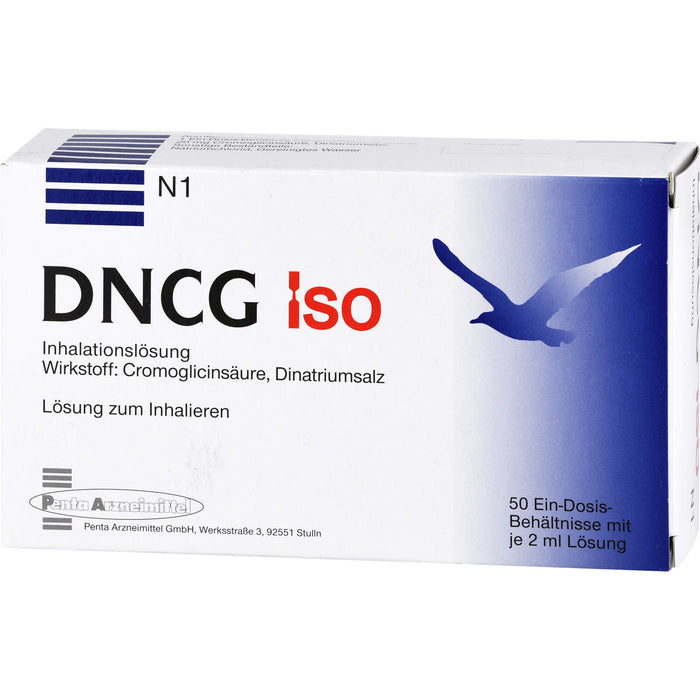 DNCG Iso Inhalationslösung, 50 pcs. Ampoules