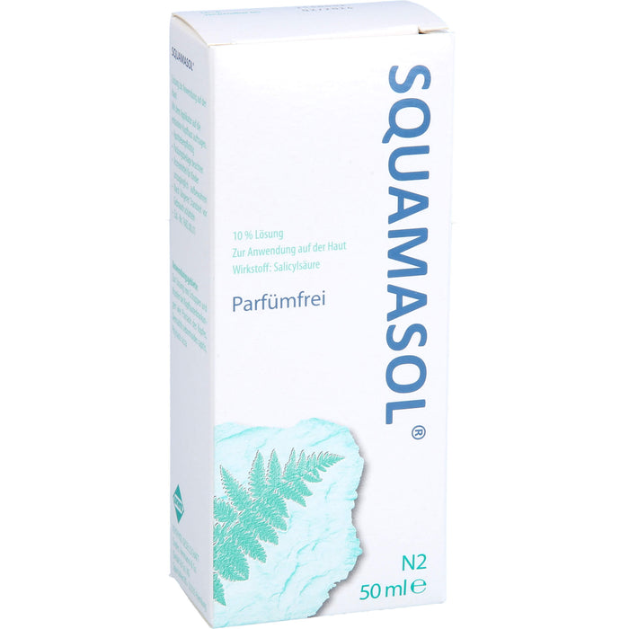 Squamasol 10 % Lösung zur Anwendung auf der Haut, 50 ml LOE