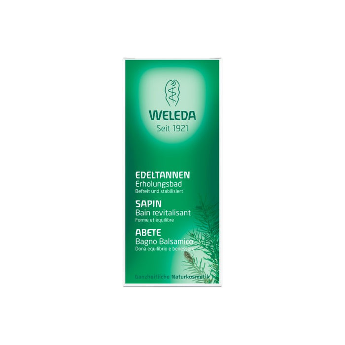 WELEDA Edeltannen Erholungsbad Lösung, 200 ml Solution