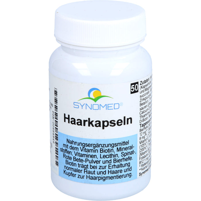 SYNOMED Haarkapseln, 50 pc Capsules