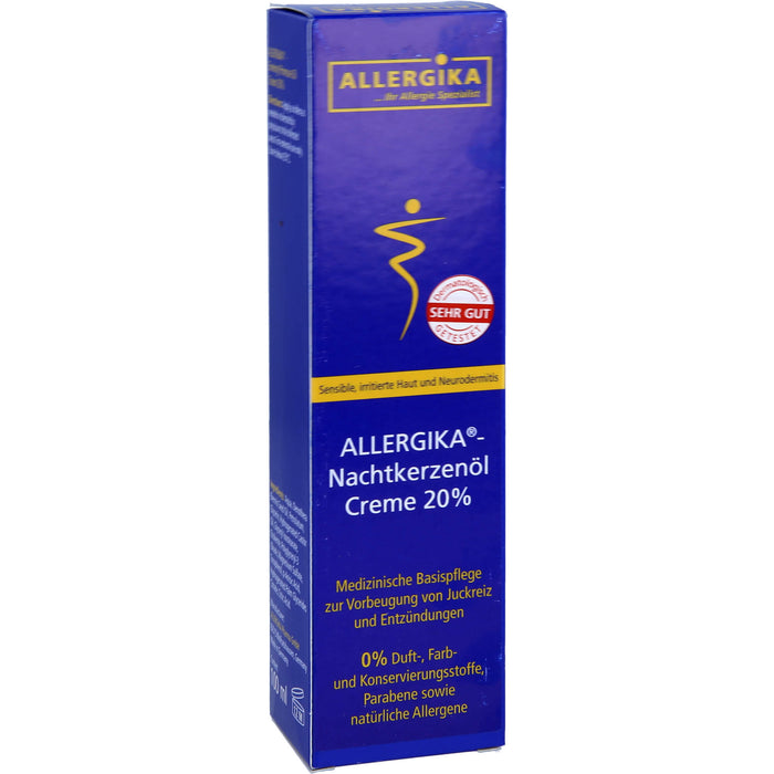 ALLERGIKA Nachtkerzenölcreme 20%, 100 ml Crème