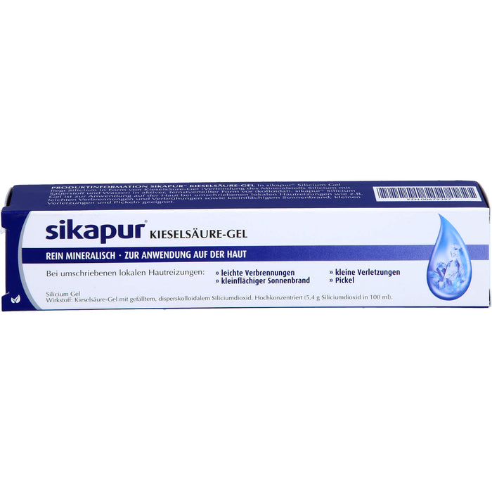 sikapur Kieselsäure-Gel bei lokalen Hautreizungen, 50 ml Gel