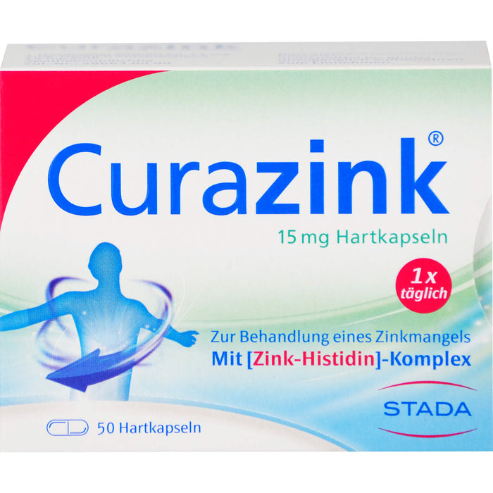 Curazink 15 mg Hartkapseln, 50 St. Kapseln