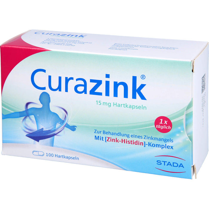 Curazink 15 mg Hartkapseln, 100 pcs. Capsules