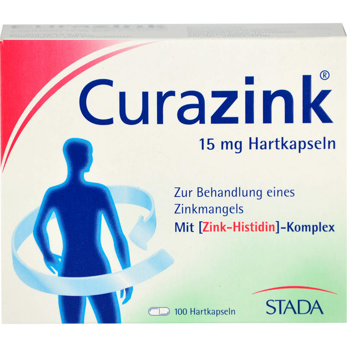 Curazink 15 mg Hartkapseln, 100 pc Capsules