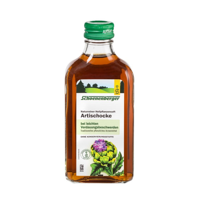 Schoenenberger Artischocke naturreiner Heilpflanzensaft, 200 ml Lösung