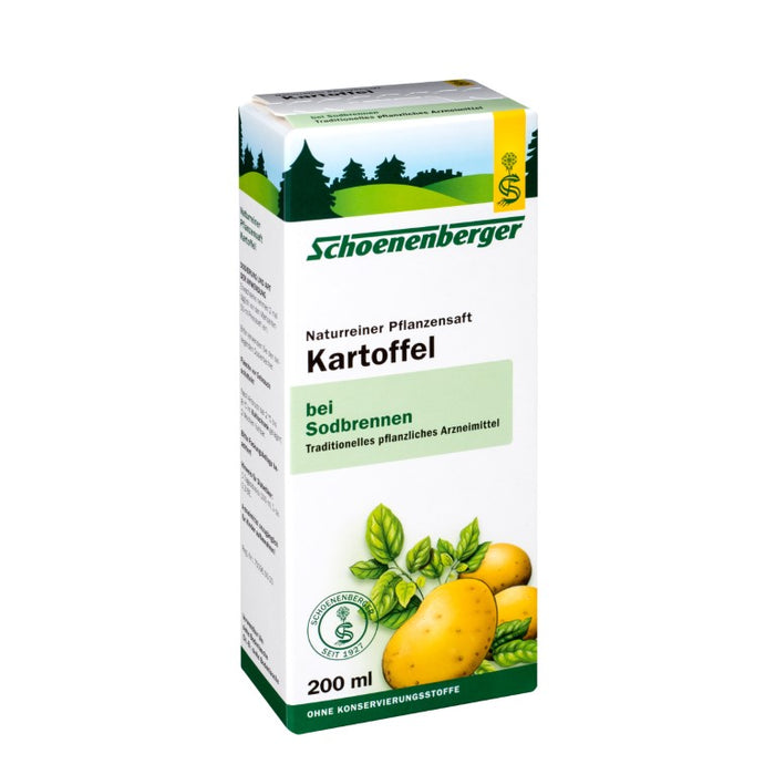 Schoenenberger Naturreiner Pflanzensaft Kartoffel, 200 ml Lösung