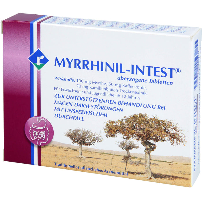 MYRRHINIL-INTEST überzogene Tabletten, 50 pc Tablettes