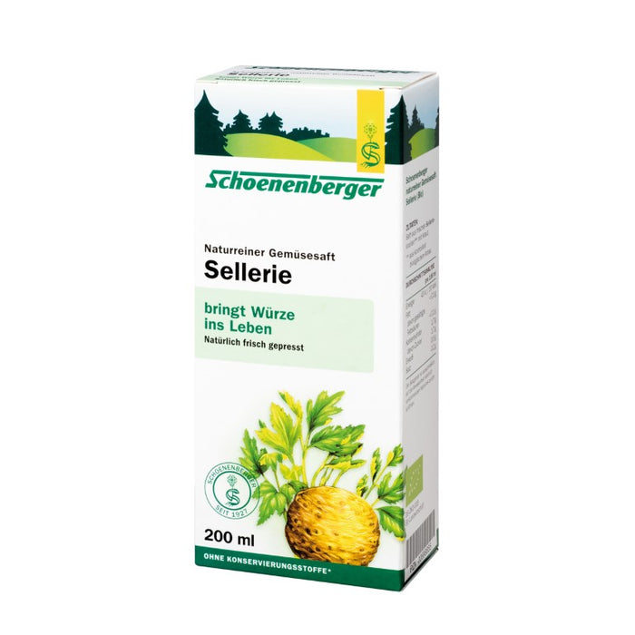 Schoenenberger Naturreiner Gemüsesaft Sellerie, 200 ml Solution