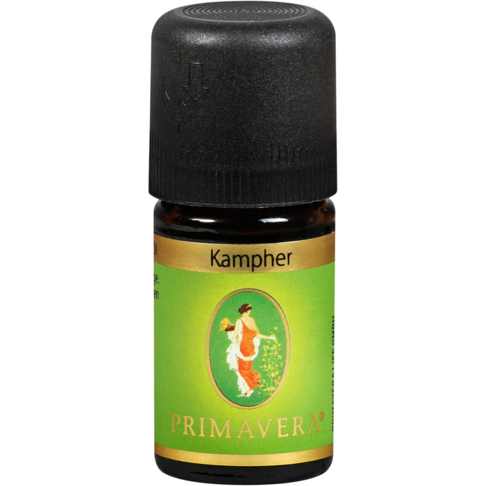 PRIMAVERA Kampher bio 100% naturreines Ätherisches Öl, 5 ml Huile éthérique