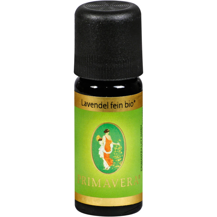 PRIMAVERA Lavendel fein bio 100 % naturreines ätherisches Öl, 10 ml Etheric oil