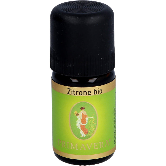 PRIMAVERA Zitrone bio 100% naturreines Ätherisches Öl, 5 ml Etheric oil