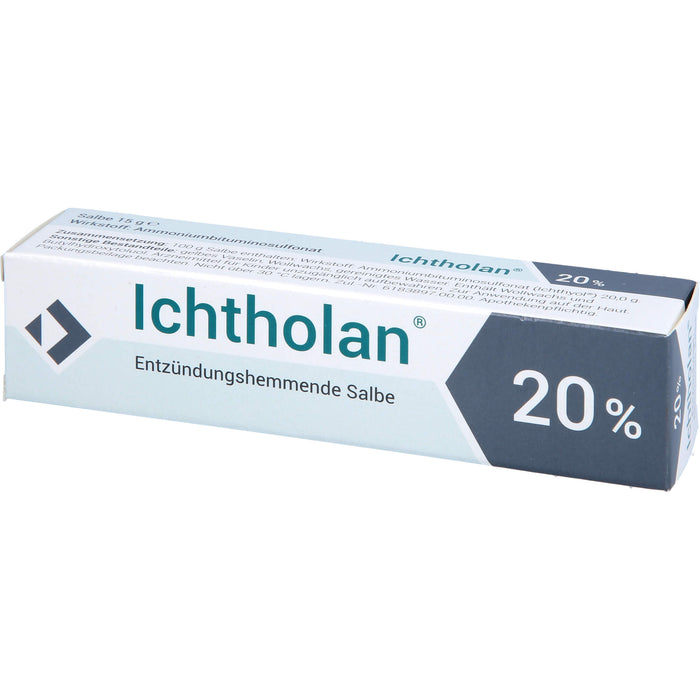 ICHTHOLAN 20 % entzündungshemmende Salbe, 15 g Salbe