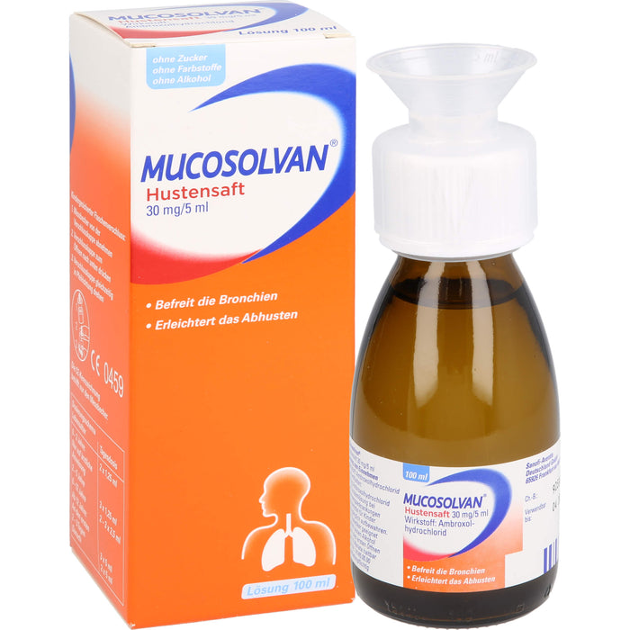 Mucosolvan Hustensaft, 100 ml Lösung