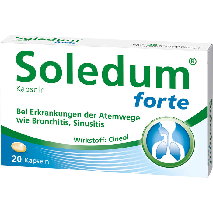 Soledum Kapseln forte, 20 pcs. Capsules