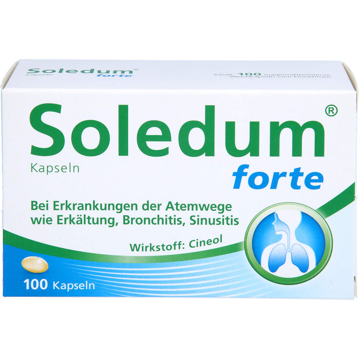 Soledum Kapseln forte, 100 pcs. Capsules