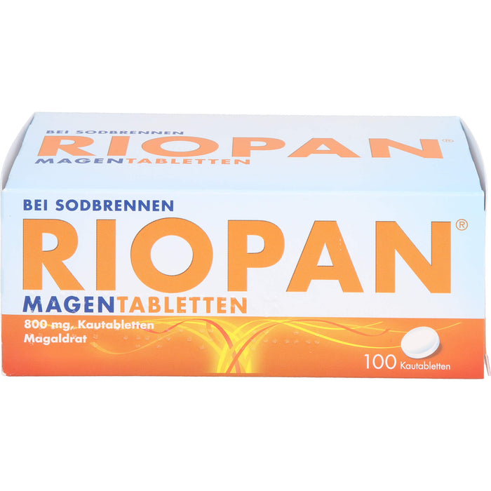 RIOPAN Magen-Kautabletten bei Sodbrennen, 100 pcs. Tablets