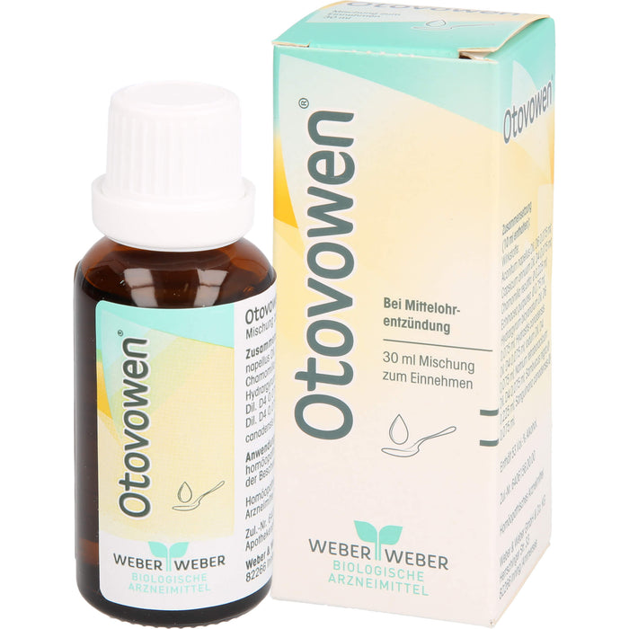 Otovowen Mischung bei Mittelohrentzündung, 30 ml Lösung