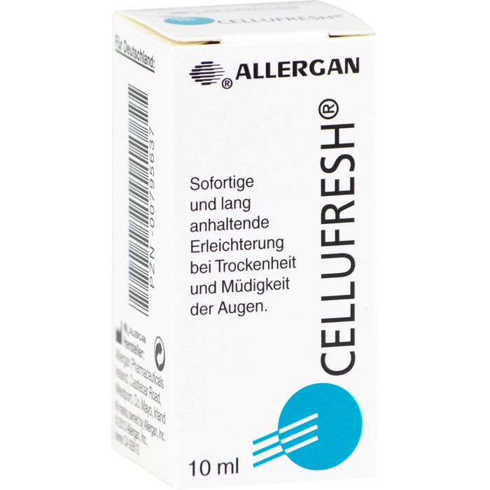 ALLERGAN Cellufresh Lösung zur sofortigen und lang anhaltende Erleichterung bei Trockenheit und Müdigkeit der Augen, 10 ml Solution