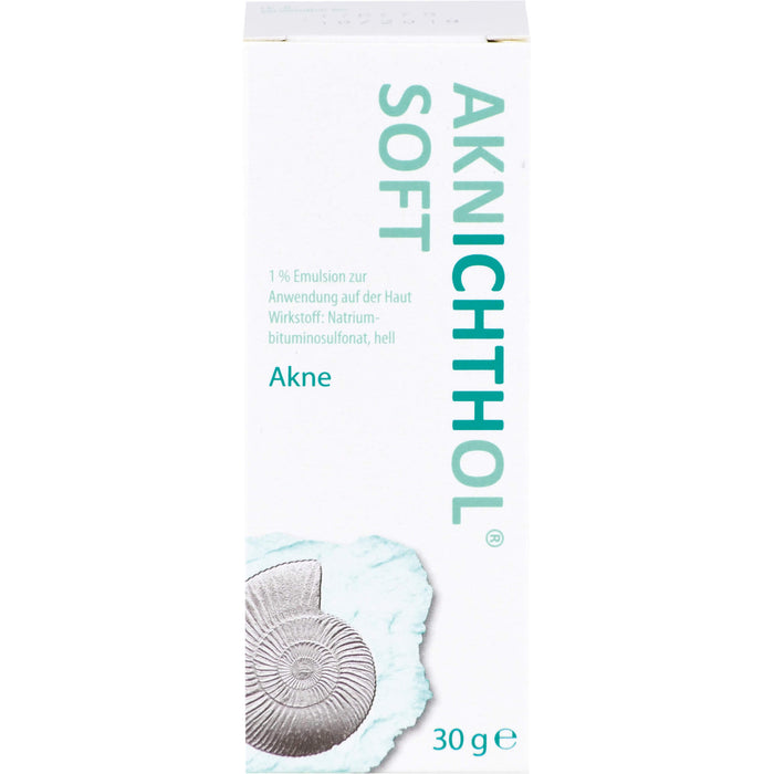 AKNICHTHOL soft Emulsion bei Akne, 30 g Lösung